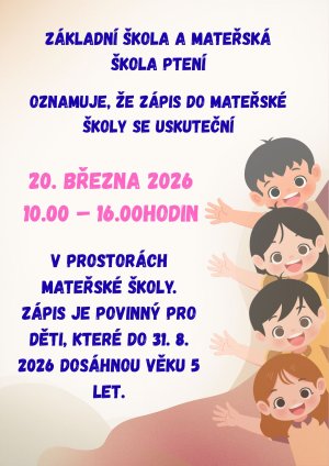 Zápis do MŠ